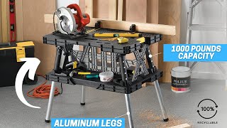 The 5 Best Portable Workbenches in 2023 [upl. by Yelserp]