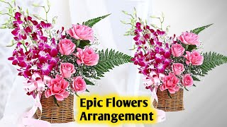 Create STUNNING Flower Arrangements Like a PRO [upl. by Meador]