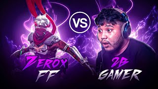 Zerox FF📲 Vs 2BGamer5 🖥️  Fight of Nepali Legends🇳🇵 [upl. by Calabrese850]