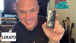 Andy Rehfeldt  LEKATO Looper Guitar Pedal Review [upl. by Heyer]