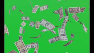 Money or Doller falling greenscreen transition shorts greenscreenvideo [upl. by Cordeelia729]