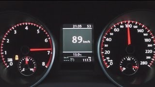 2012 Volkswagen Golf VI GTI 211 HP 0100 kmh Acceleration [upl. by Hauge]