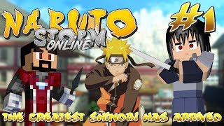 Naruto Storm Online Minecraft Naruto Server  Episode 1  The Greatest Shinobi Has Arrived [upl. by Emory]