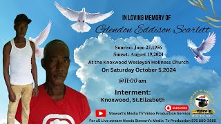 Thanksgiving Service For the Life of Glendon Scarlett Full Service [upl. by Zohar]