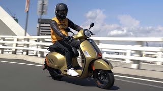 2023 VESPA GTS 300 SUPER SPORT REVIEW [upl. by Ahsilla]