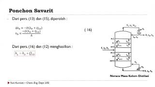 PonchonSavarit method ProcedureDistillationMass transfer operationsKTUMTCHEMICALMalayalam [upl. by Karon771]