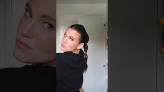 Slick back ponytail while keeping your hair healthy TheWearAbout slickback hairtutorial haircare [upl. by Lahcar]