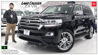 Toyota Land Cruiser ZX V8 2019  Low Profile Alloys Detailed Review with Price [upl. by Kristianson]