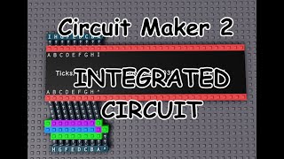 Circuit Maker 2  Integrated Circuit Tutorial [upl. by Ursola554]