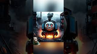 Cursed Thomas EXE monster train thomasexe thomastrain thomasandfriends shorts fyp like short [upl. by Yrohcaz425]