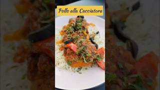 Pollo alla cacciatorafooditalian food Authentic Italian Recipe Deepak UK hotelstyle video [upl. by Younglove192]