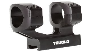 TRUGLO 30mm Tactical Scope Mount 4K [upl. by Akimehs]