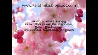 Poovaadai Kaatru Tamil Karaoke For Male Singers [upl. by Mala]