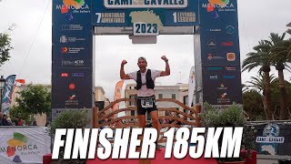 FINISHER 185KM CAMÍ DE CAVALLS🏅  VALORACIÓN DE LA CARRERA [upl. by Drofxer]