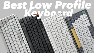 Logitech MX Mechanical Mini vs Keychron K3 vs Lofree Flow vs Nuphy Air75 [upl. by Suoivatnom355]