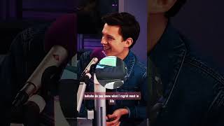 Tom Hollands biggest regretshorts tomholland hollywood actor spiderman Marvel SpiderMan4 [upl. by Atiram]