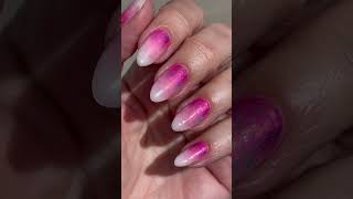 Mylar Flake Milky ombré diynailart diynails gelmoment chromenails ombrenails [upl. by Akiaki532]