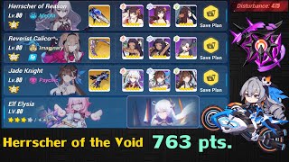 Honkai Impact 3rd SEA  EX Abyss Nirvana Herrscher of the Void Ice 475D 763pts [upl. by Marmaduke]