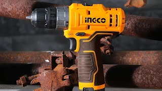 Unboxing INGCO cordless drill 12v CDLI12202 [upl. by Pich264]