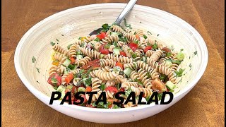 Mediterranean Pasta Salad  Vegan Recipe [upl. by Notniuq]