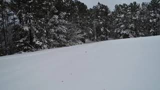 Aerial Views Richmond Virginia Snow Storm December 2018 [upl. by Navets]