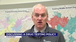 Kingsport City Schools discusses drug testing policy for students in extracurriculars [upl. by Einafpets]