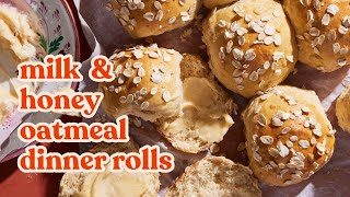 Youll Never Buy Dinner Rolls Again  Milk and Honey Dinner Rolls [upl. by Nohsauq723]