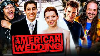 AMERICAN WEDDING 2003 MOVIE REACTION FIRST TIME WATCHING American Pie 3  Seann William Scott [upl. by Tita]