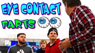 FARTING with EYE CONTACT amp GRUNTING 👀💩 Funny Fart Prank 😖 [upl. by Ysset76]