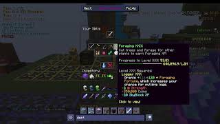 mining update Intermediate Ironman ptXXII  Hypixel Skyblock [upl. by Inalej208]