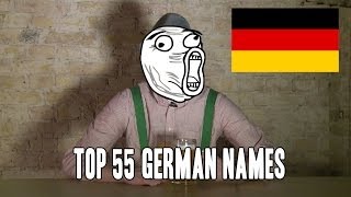 Top 55 German Names Male Version  CopyCatChannel [upl. by Aralk]