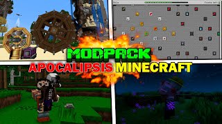 PACK de MODS COMPLETO de 100 DIAS en APOCALIPSIS MINECRAFT serie VEGETTA777 y Willyrex ACTUALIZADO [upl. by Frida]