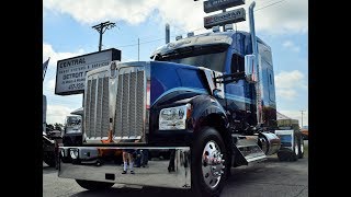 Second look at the 2019 Kenworth W990 with Fleenor Bros custom specd unit [upl. by Vatsug251]