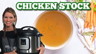 Instant Pot Chicken Stock or Bone Broth [upl. by Eudocia278]