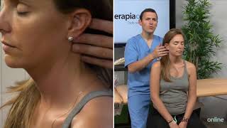 Tratamiento del dolor agudo de cuello o cervicales Ejercicio y movimientos suaves de cuello [upl. by Gotcher]