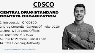 CDSCO Central Drug Standard Control Organization Drug Controller General Of India DCGI  cdsco [upl. by Skier]