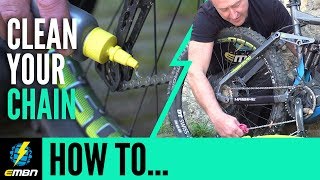 Clean amp Lube Your E Mountain Bike Chain Correctly  EMBN How To [upl. by Ide]