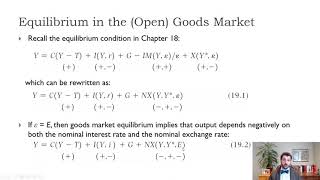 MacroCh19Developing the MundellFleming Model [upl. by Beckie212]