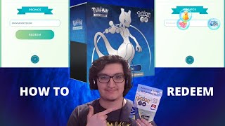 How to Redeem TCG Codes in Pokemon GO [upl. by Aduhey212]