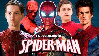 La evolución de SpiderMan l Avengers Infinity War [upl. by Bogart]