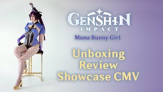 Mona Bunny Girl cosplay from CosplaySky  Unboxing Review amp Showcase [upl. by Truc]