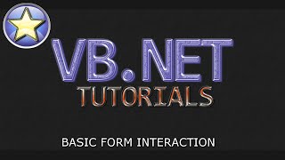 VBNET Tutorial For Beginners  Multiple Forms amp Form Interaction Visual Basic NET [upl. by Irtak]