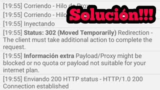 Error 302 moved temporarily  Solucionado HTTP INJECTOR  Internet ilimitado  Nuevo ehi 14 dias [upl. by Aryas415]