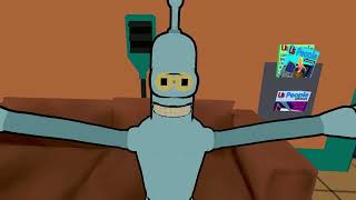 Bender Kills Planet Express Futurama Fan Game futurama indiegames youtubegaming [upl. by Jehovah]