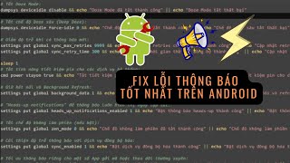 🔧 Fix Trễ Thông Báo Trên Tất Cả Android Tốt Nhất Hiện NayCode Brevent [upl. by Ennovihs752]