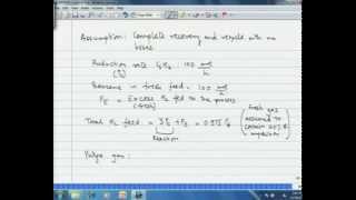 Mod02 Lec06 Recycle Structure of Flowsheet Part III [upl. by Akemyt]