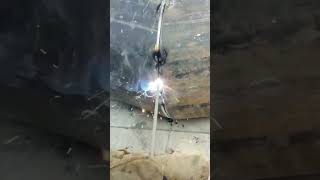 I Tried the 3G Open Root Welding Technique shorts welding [upl. by Priestley202]