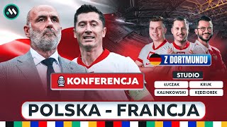 POLSKA  FRANCJA OSTATNI MECZ EURO 2024 PROBIERZ I LEWANDOWSKI KONFERENCJA REPREZENTACJI [upl. by Dibbrun]