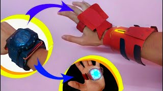 Expandable Iron Man Watch Repulsor  From Captain America Civil War movie [upl. by Yasnil357]