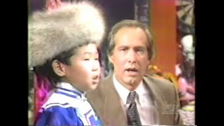 Throat singing for the first time on American TV [upl. by Attirb73]